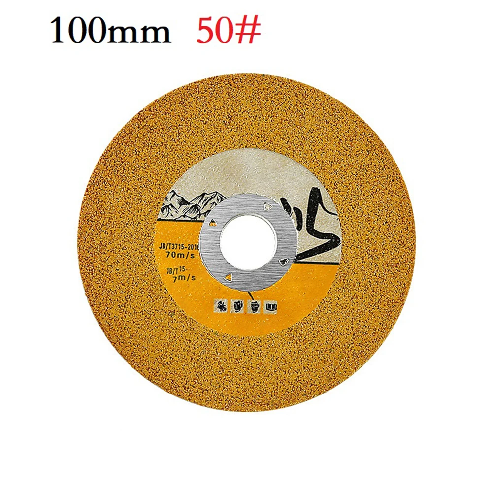 

1pc 100mm 50 100 200Grit Diamond Angle Grinding Wheel Sanding Disc Polishing Tool 100*16*6 Mm Power Tools Accessories