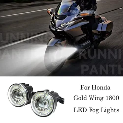 For Honda Gold Wing 1800 GL1800 Tour DCT2018-2021 Motorcycle GL1800 Pair LED Fog Lights Attachment Kit Accessories Gold Wing1800