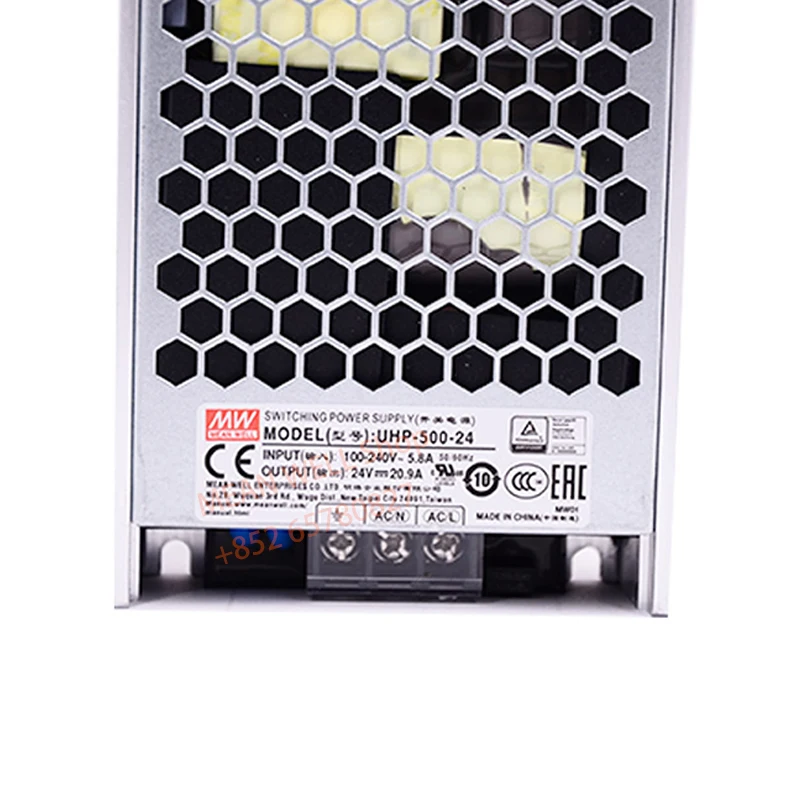 Imagem -06 - Mean Well Slim tipo Switching Power Supply Pfc Uhp500r-5 Uhp-500r12 Uhp-500r-15 Uhp-500r24 Uhp-500r36 Uhp-500r48 500w