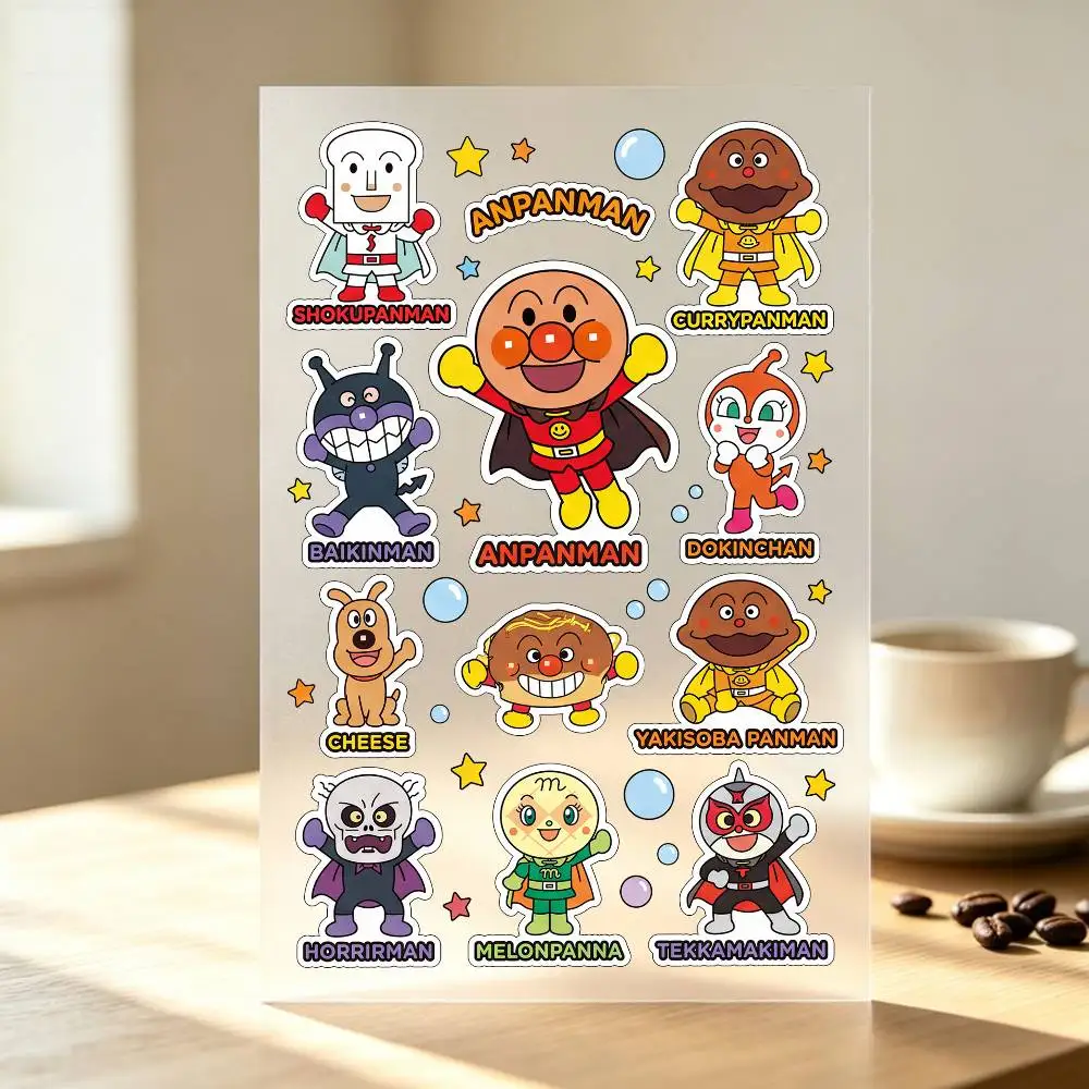 1pc A-ANPANMAN Stickers Auto Body Bumper Windows Motorcycle Laptop Walls Vinyl Decal Car Tuning Accessories