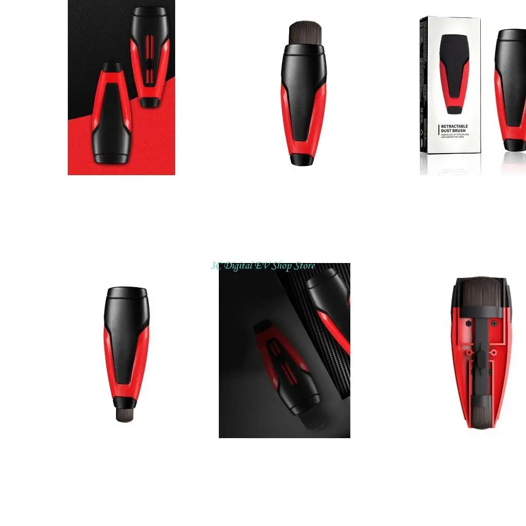 E74D Barber Neck Duster Computer Keyboards Cleaner Cleaning Brush for Removing Dust from Delicate Items and Electronics