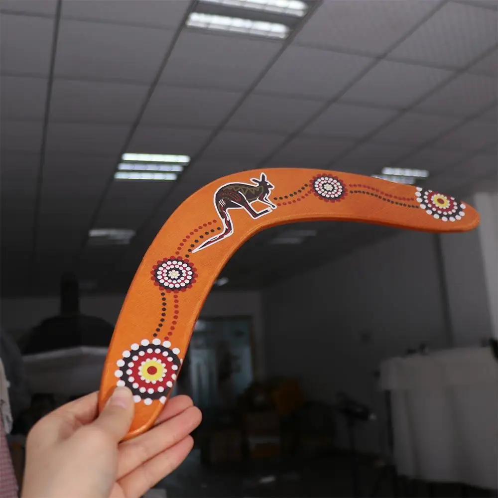 Boomerang Sports Equipment Interactive Game Boomerang Toy V Shaped Boomerang Kangaroo Boomerang Flying Boomerang Toy