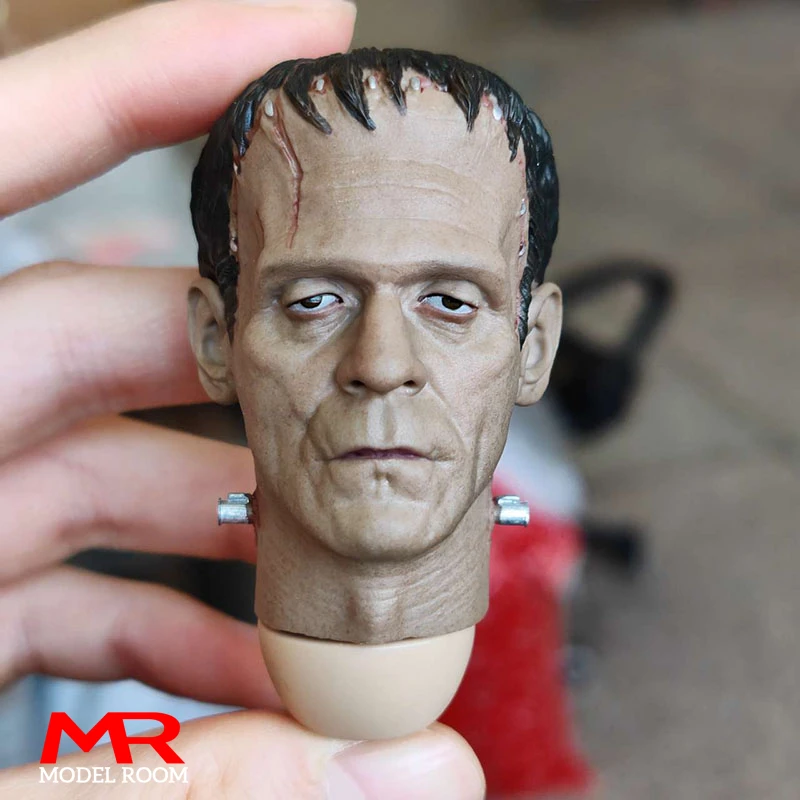 

1/6 Scale Scientific Freak Male Head Sculpt Dr. Devil Head Carving Model Fit 12'' Soldier Action Figure Body Dolls