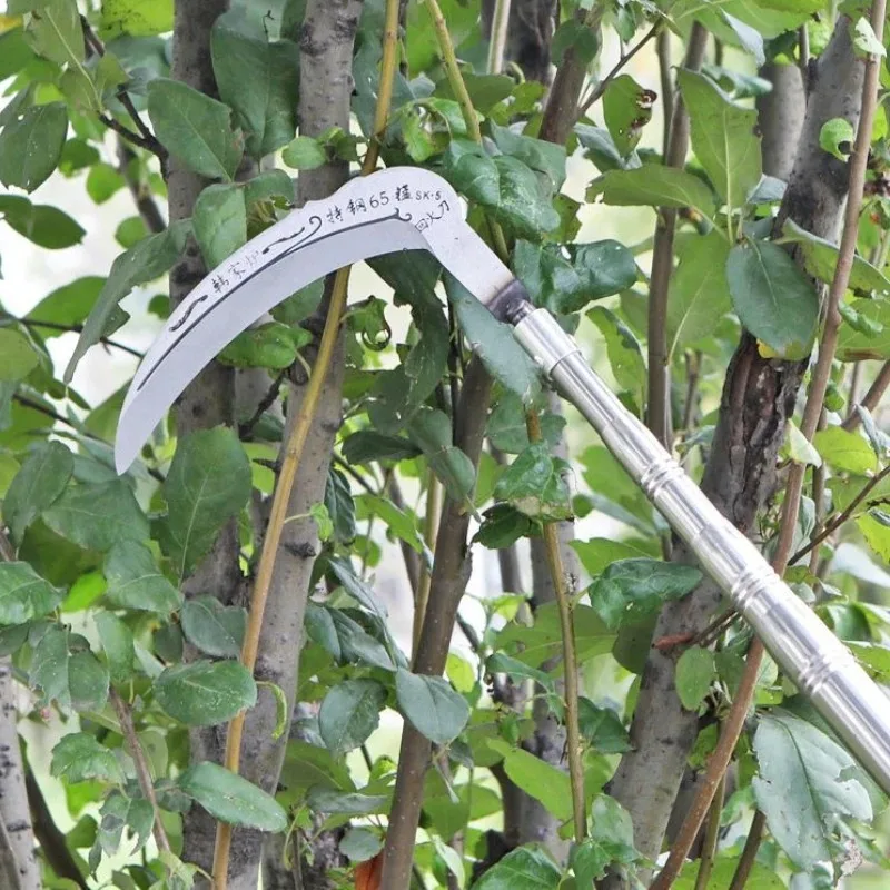 Horticultural fruit picking machine, peach tall tree picking bag, fruit catcher, collection of farm supplies