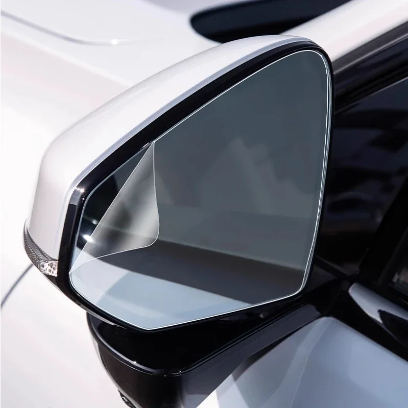 For Polestar 4 Special High Definition Rearview Mirror Rain Film Rainproof Anti-glare Film Decoration Modification Accessories