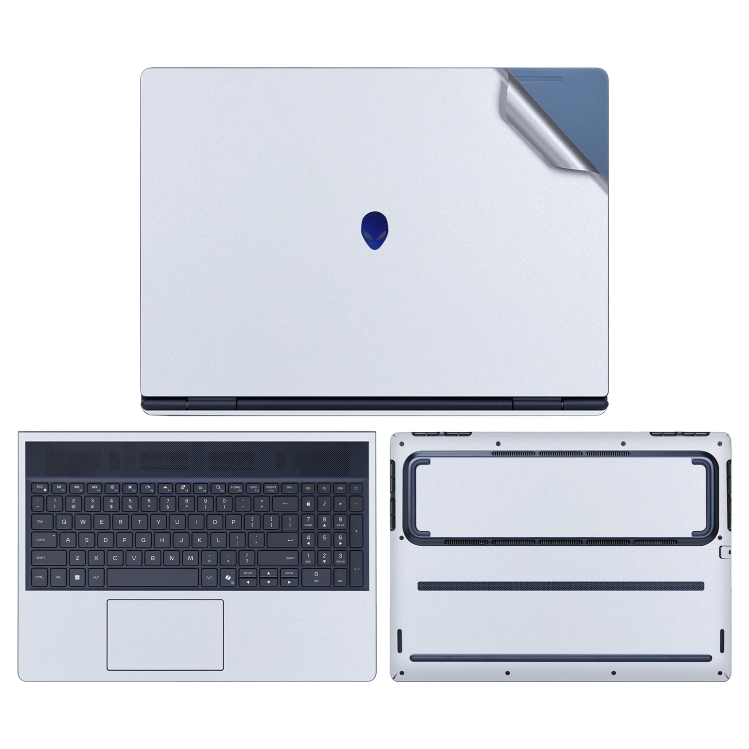 Laptop Skin Decals for 2025 Alienware 16/16X Aurora AC16250 AC16251 Anti-scratches Vinyl Skin Sticker Bubble-free