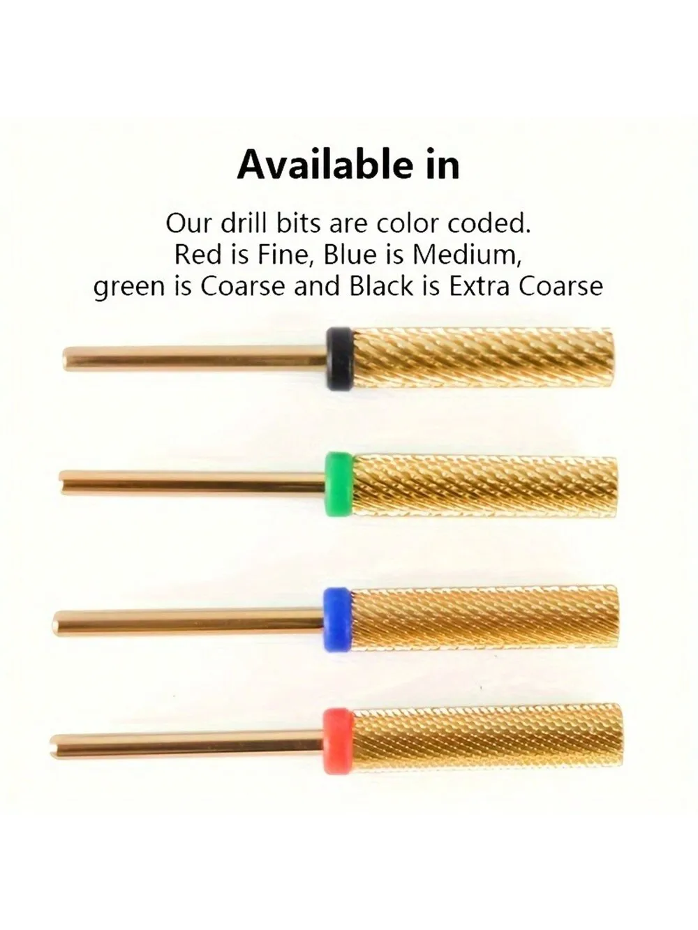 1 Stück 24 mm ungsten Stahl-Nagelbohrer, extra langer Nagelhautbohrer, schnelle Rüstungsentfernung für Nägel, Kunstwerkzeuge, abgestorbene Haut, Häutchen