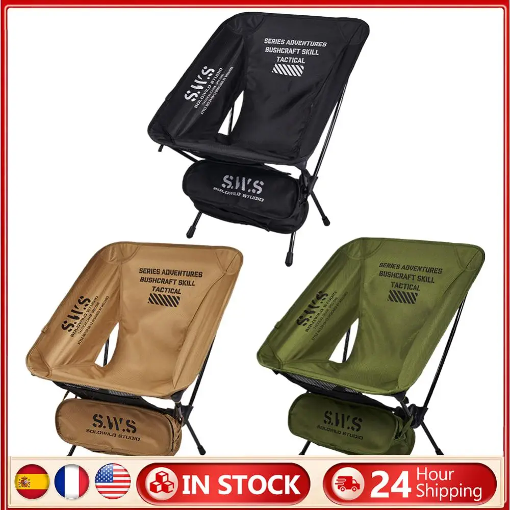 

Ultralight Folding Chair Oxford Cloth Foldable Camping Chair Detachable Collapsible BBQ Chair for Outdoor Camping Hiking Fishing