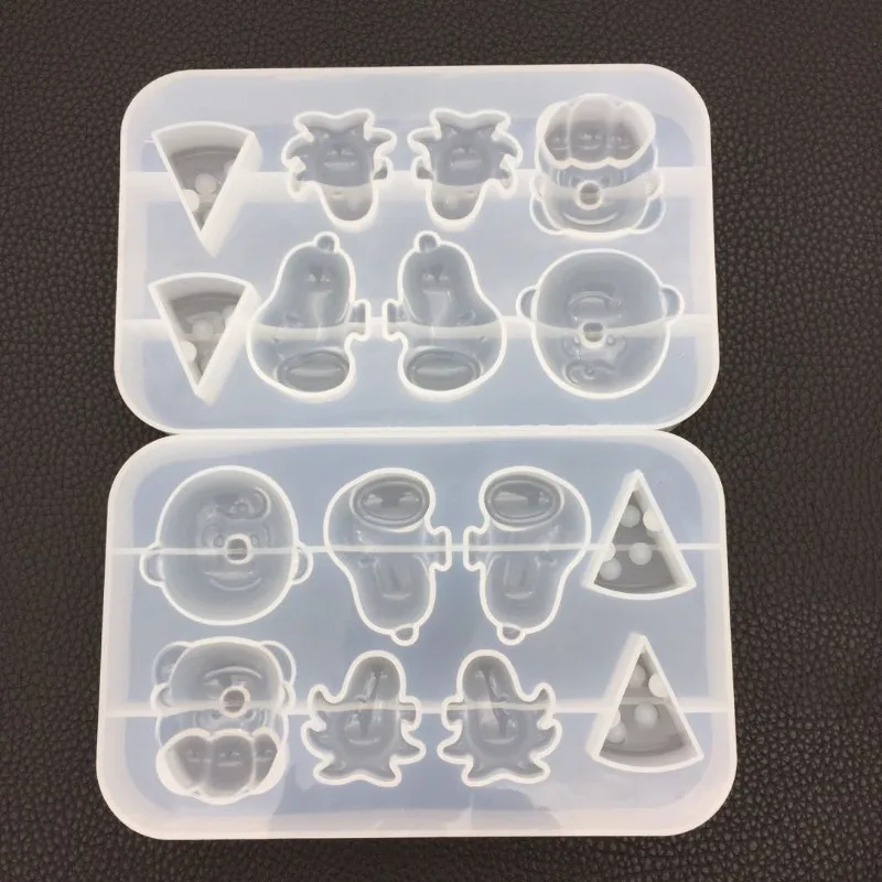 Snoopy Silicone Molds DIY Cake Baking Decoration Anime Kitchen Ice Cubes Biscuit Pastry Manual Baking Aromatherapy Gypsum Mould