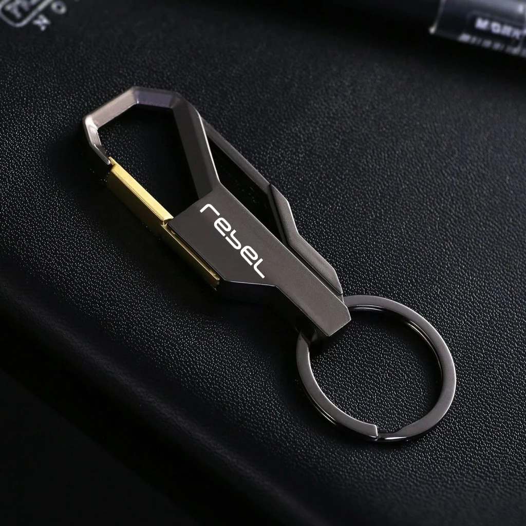 1PCS Motorcycle Metal Keychain Metal Keyring For HONDA REBEL1100 DCT 2023 CMX1100 Rebel 1100 MT