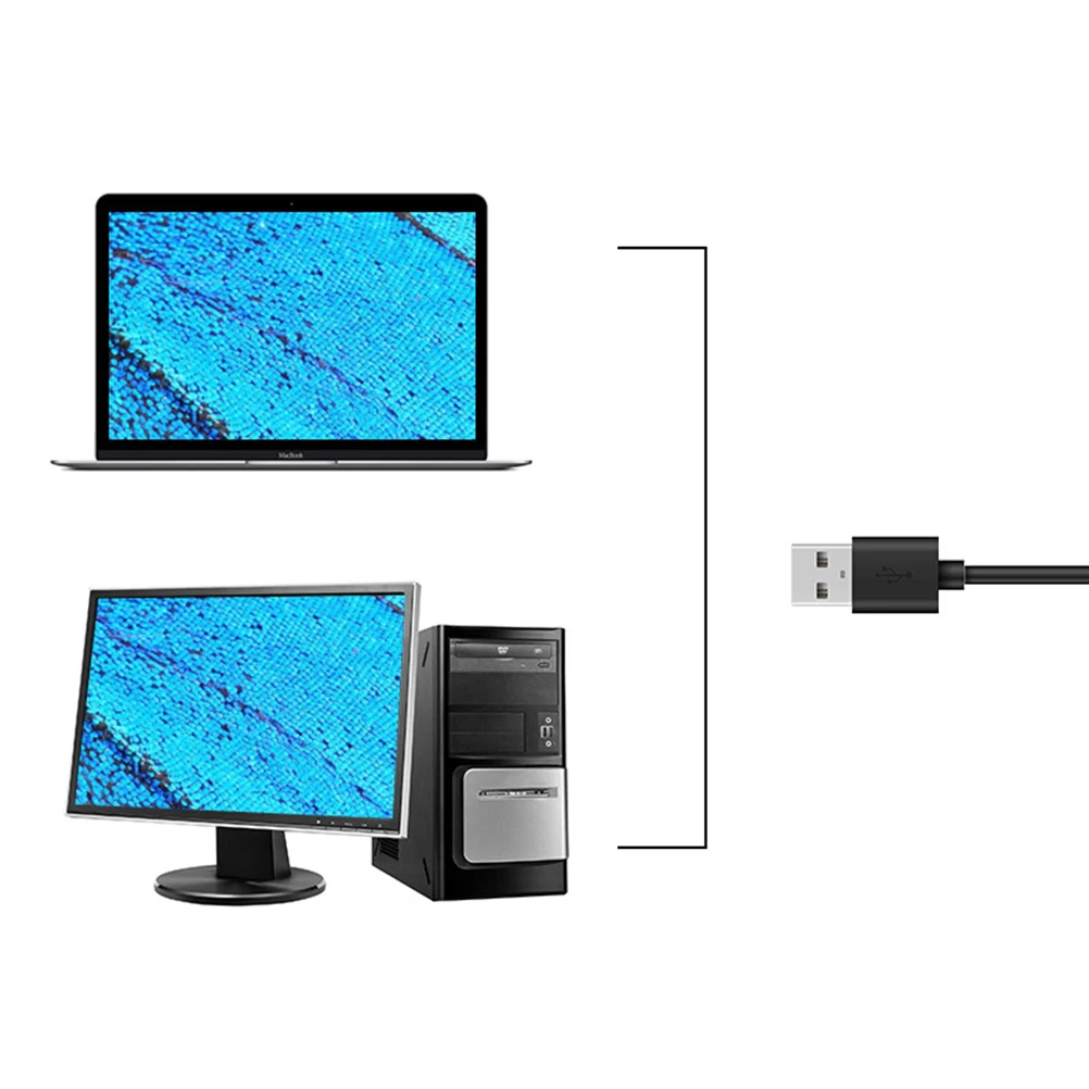 

1Pcs USB Digital Microscope 1000X Magnifying Glass Black Flexible Arm for Jade Ware Porcelain Bronze Ware Stamps