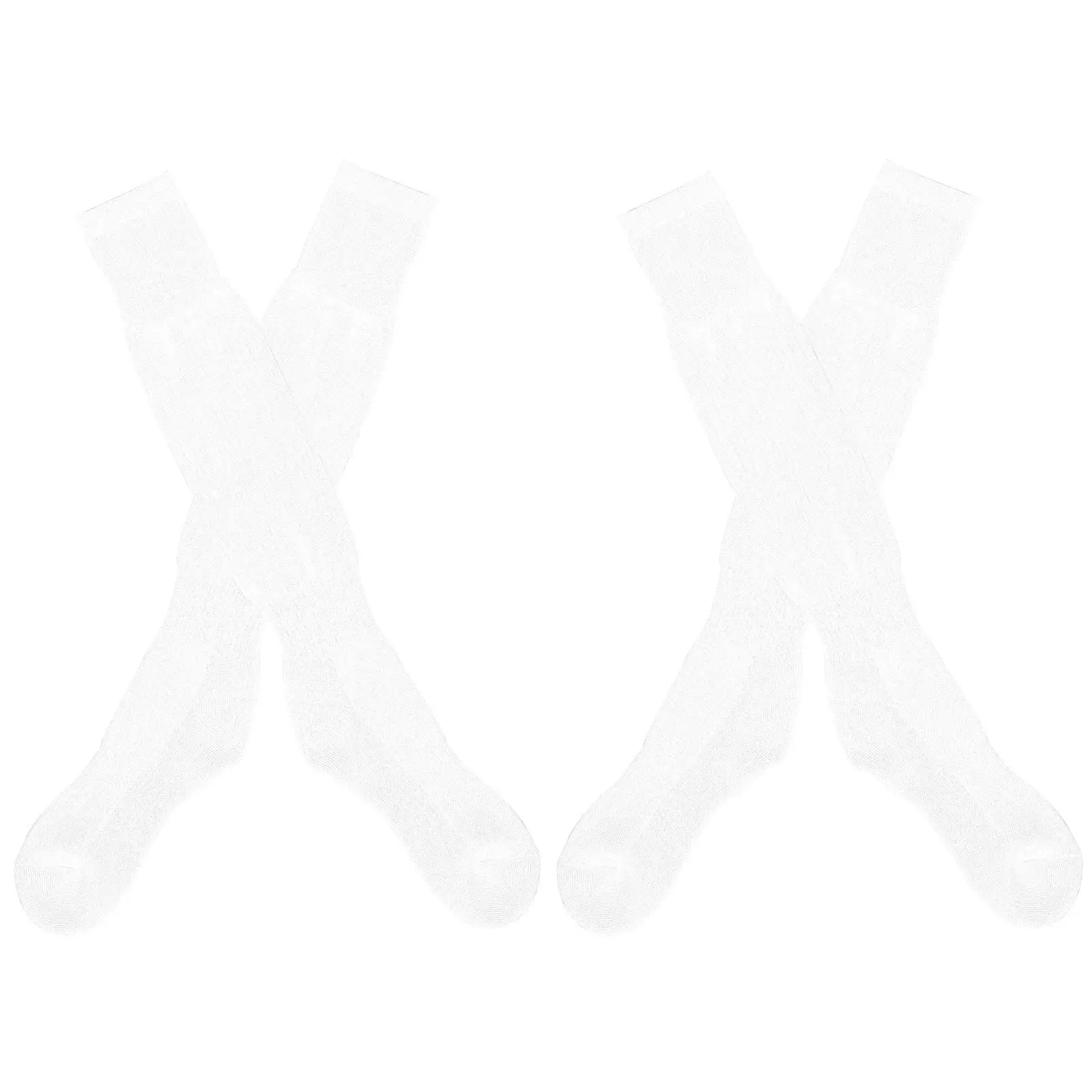 

2Pairs Soccer Socks Sports Stocking Knee High Elastic Comfortable Sports Equipment Baseball Football Running Outdoor Use