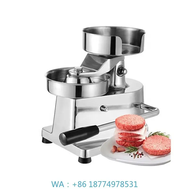 Burger Meat Patty Forming Press Manual Style For Hamburger Patty Preparation