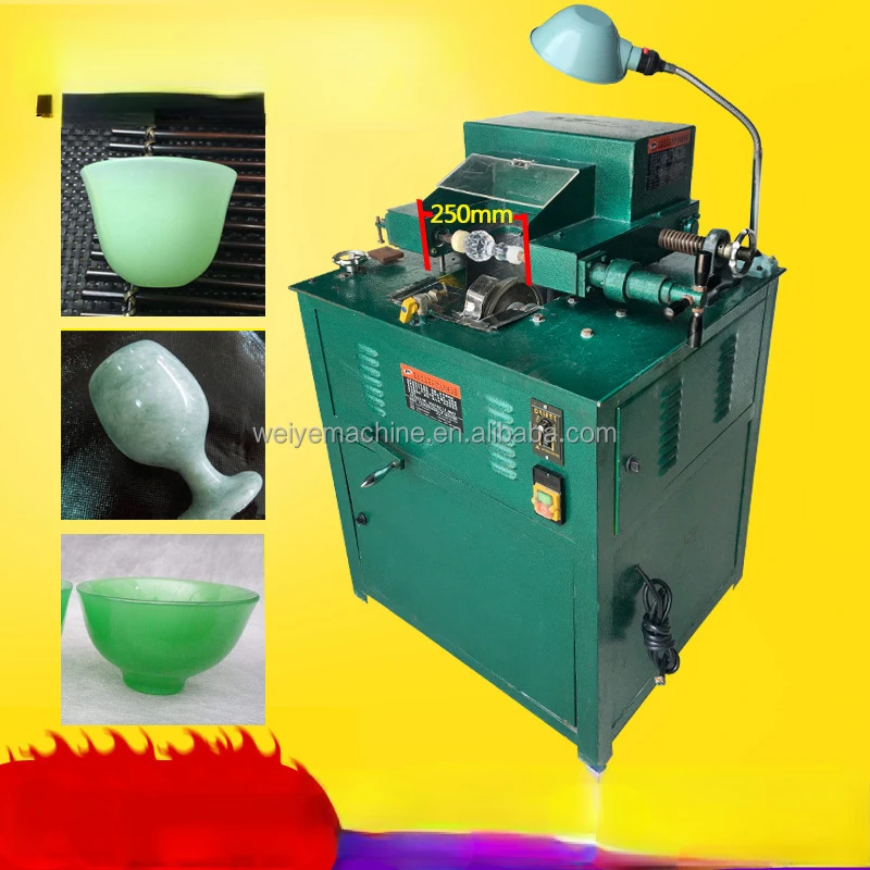 Gold Seller Factory Wholesale Various Materials Vase Buddhist Bead Making Jade Bracelet Forming Machine 250mm Large-diameter Sha