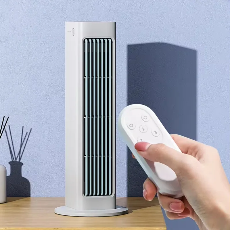 New wall-mounted desktop tower 3-in-1 air cooling fan Multifunctional portable adjustable wind direction charging tower fan