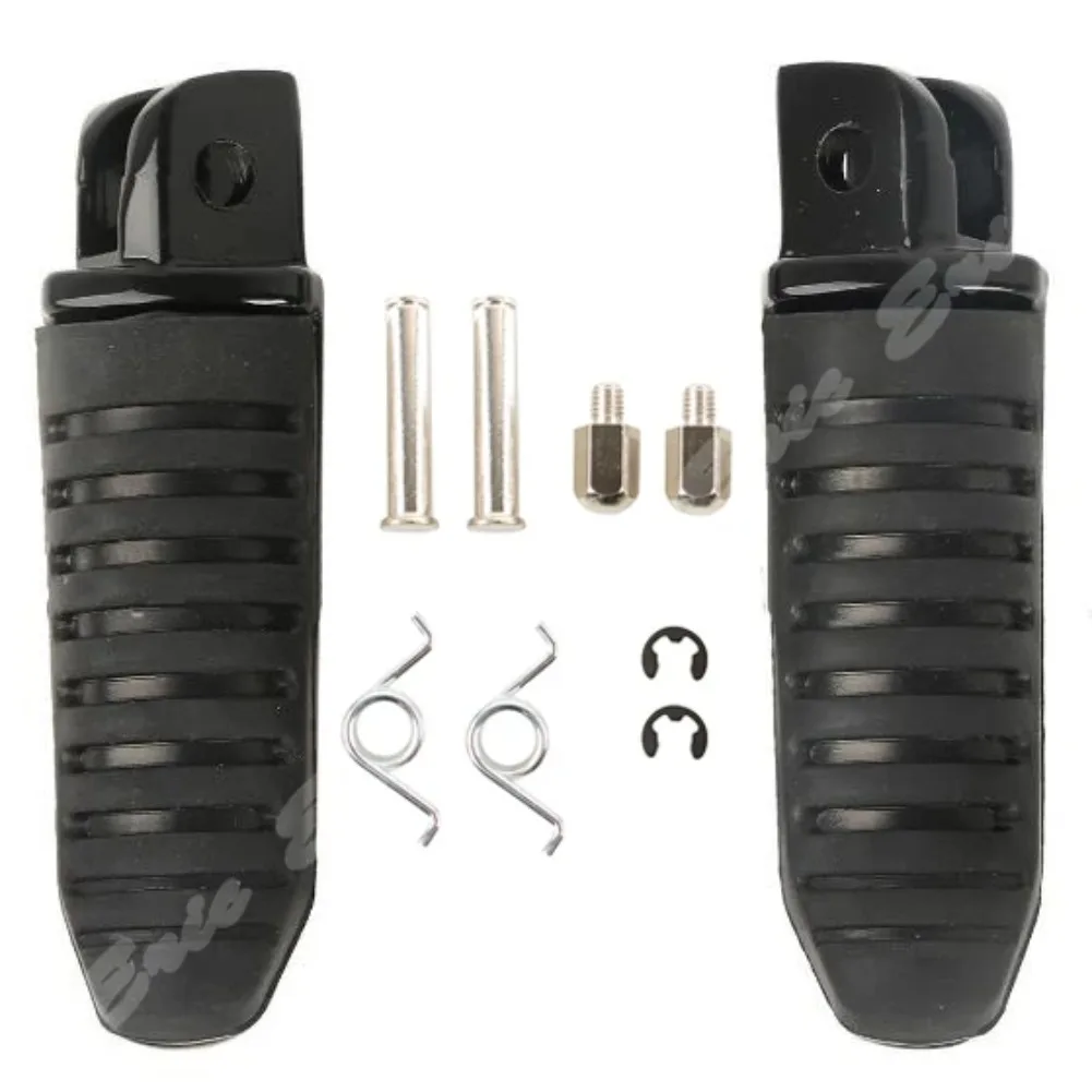 Motorcycle Front Footrests Foot Pegs Fit  For Suzuki Hayabusa GSX1300R GSX650F  2008 2009 2010 2011 2012