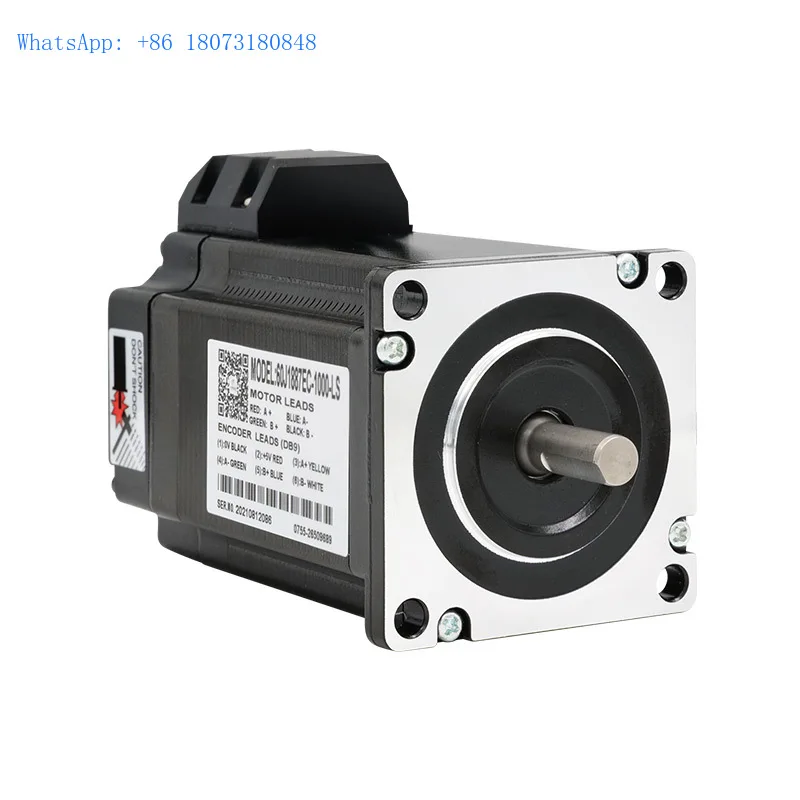 60J1887EC-1000-LS Wholesale 2 Phase 5A 3N.m nema24 closed loop servo stepper motor with encoder