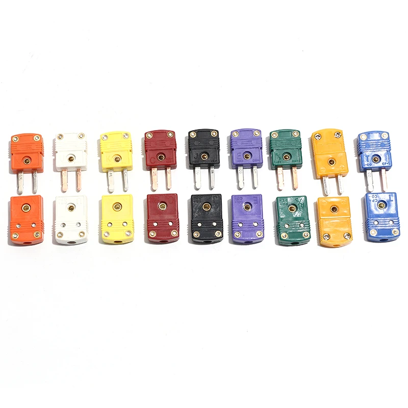 1PC K/T/J/E/N/C-type Thermocouple Plug SMPW-K-M SMPW-T-F High Temperature Resistant Connector Quick Temperature Measuring Socket