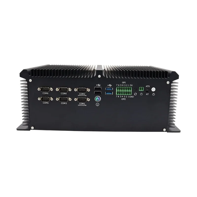 i7 Gigabit four network port visual inspection industrial control computer multi