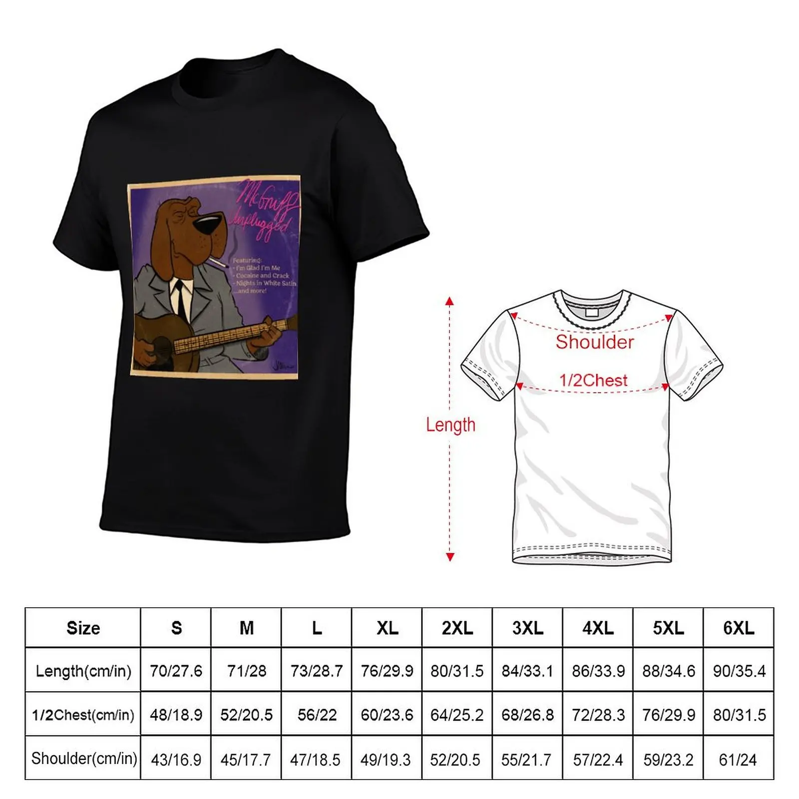 McGruff Unplugged T-Shirt UV Sun Protection Tee Shirt