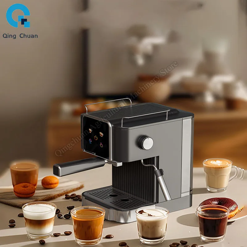Coffee machine high pressure extraction small office  home semi-automatic coffee machine