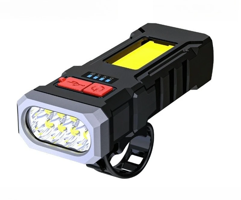 Bicycle headlights, night riding lights, rechargeable flashlights, bright lights, mountain bikes and road bikes