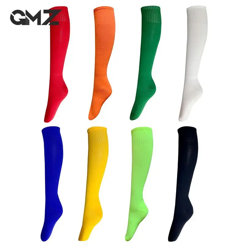 Outdoor Sports Rugby Stockings Over Knee Football Soccer Socks Breathable High Volleyball Baseball Hockey Kids Adults Long Sock