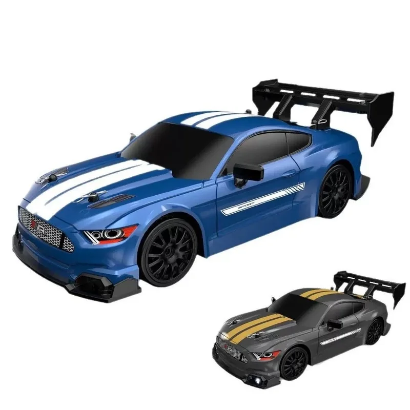 Coche de juguete con Control remoto Rc de caballo salvaje, coche de derrape ligero, 1/24, competición, alta velocidad, modelo eléctrico de carreras, coche de Control remoto, 2,4g