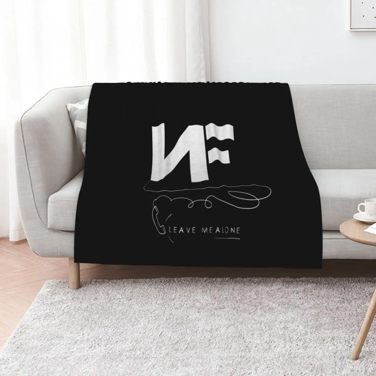Leave Me Alone Throw Blanket Baby Blankets For Bed Furrys warm winter Blankets Sofas Of Decoration Thermal Blankets