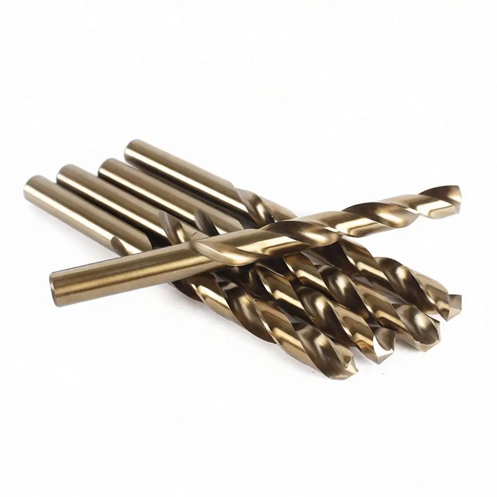 Premium M35 Cobalt HSS Drill Bit Titanium Coated Metal Hole Maker For Stainless Steel Hard Metal Industrial Drilling