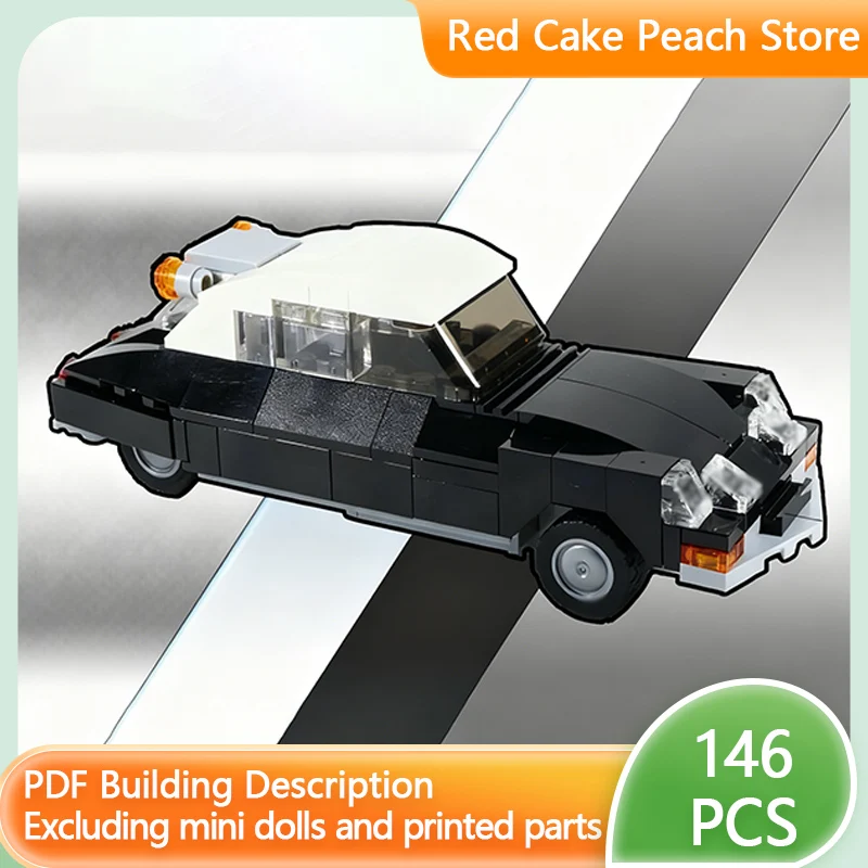 

Модель скоростного гоночного автомобиля MOC, строительные кирпичи, классический DS, роскошный автомобиль, модульная технология, детские праздничные подарки, сборные игрушки, костюм