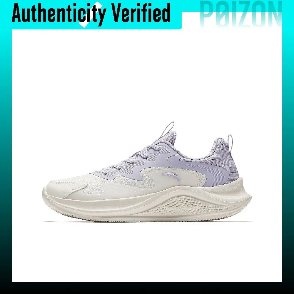 Anta Cushioning Abrasion Resistant Breathable Lightweight Rebound Low top Casual Running Shoes Women's 922535574-1