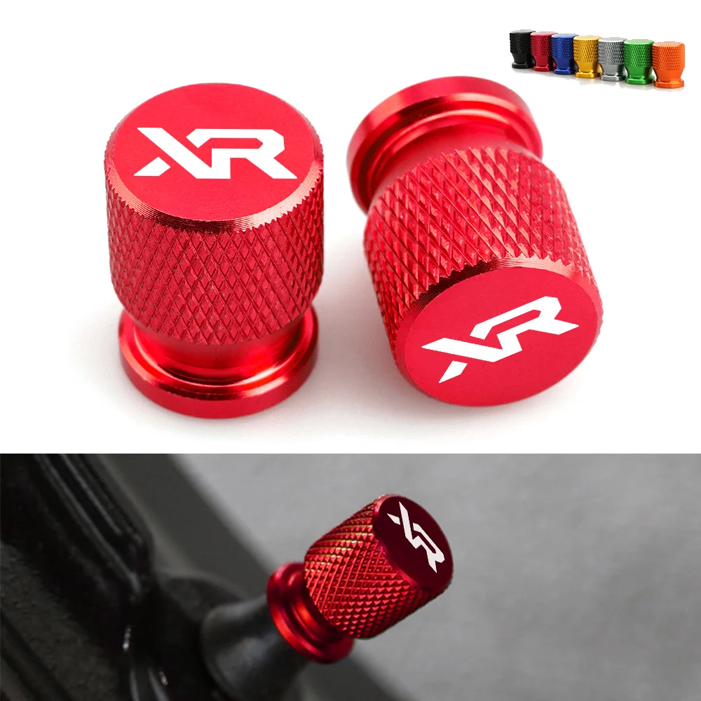 For Honda Xr125 XR230 Xr250 Motard XR 230 250 400 125 CNC Aluminum Tire Valve Cap Cover Plug Motorcycle Accessories 1 Pair