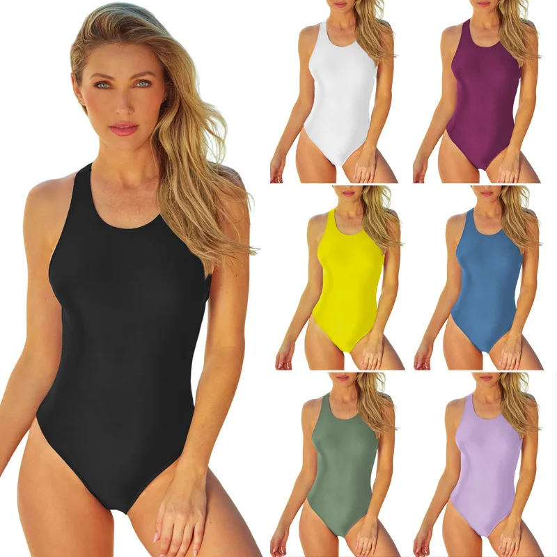 European and American Swimsuits for Women Minimalist One-piece Swimsuits for Women