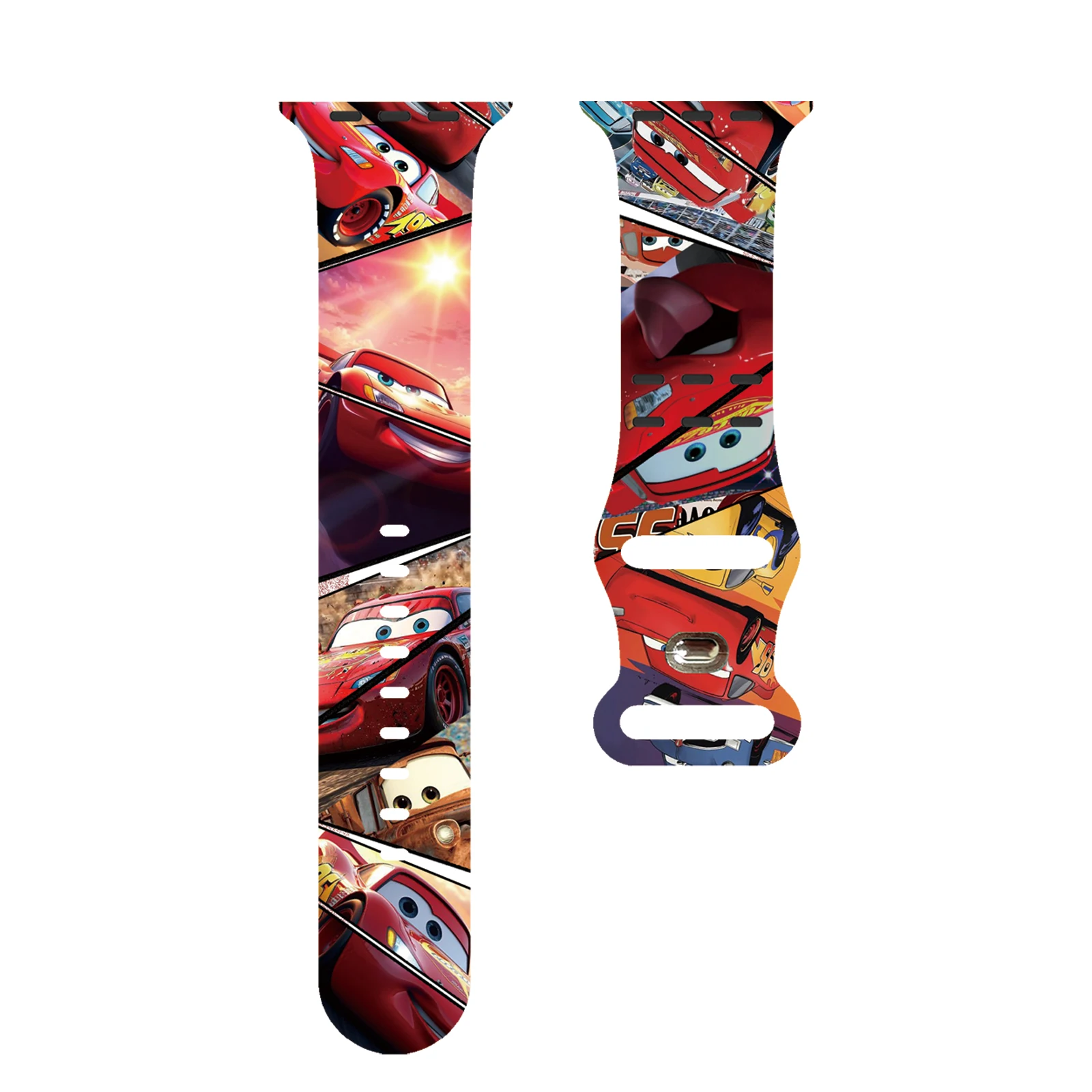 

Disney series printed watch strap for Apple Watch 11 10 9 8 7 Silicone Band Replaceable Bracelet for iWatch 46mm 44mm 42mm 38mm