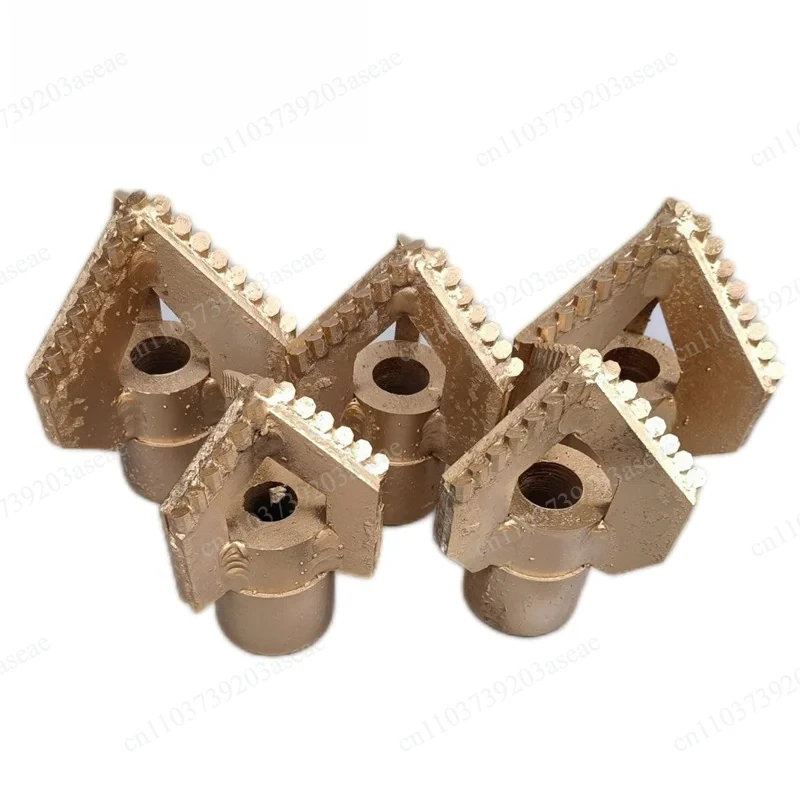 Three Wings Alloy Drill Bit 3 Blades Digging Artesian Water Well Exploration Drilling Machine Accessories