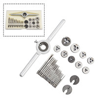 31pcs M1 M2.5 HSS Metric Tap And Die Set Thread Plugss Taps Tapping Tool Tap And Die Tool Set Thread Plugss Tap Tool Accessories