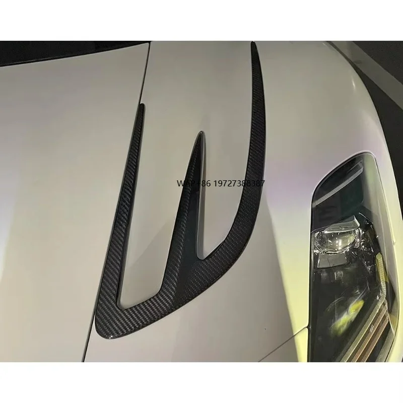 

Dry Carbon Fiber Hood Vents Trim for MC20
