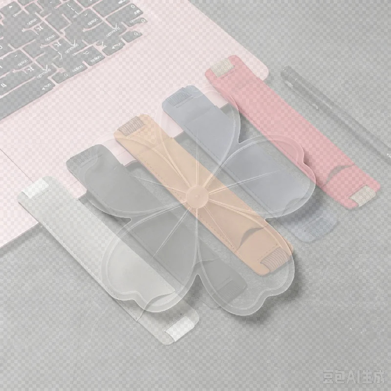 Adjustable Elastic Band Pen Holder PU Leather Pen Sleeve Pouch Elastic Notebook Pen Holder 8-1.5 Inch Detachable
