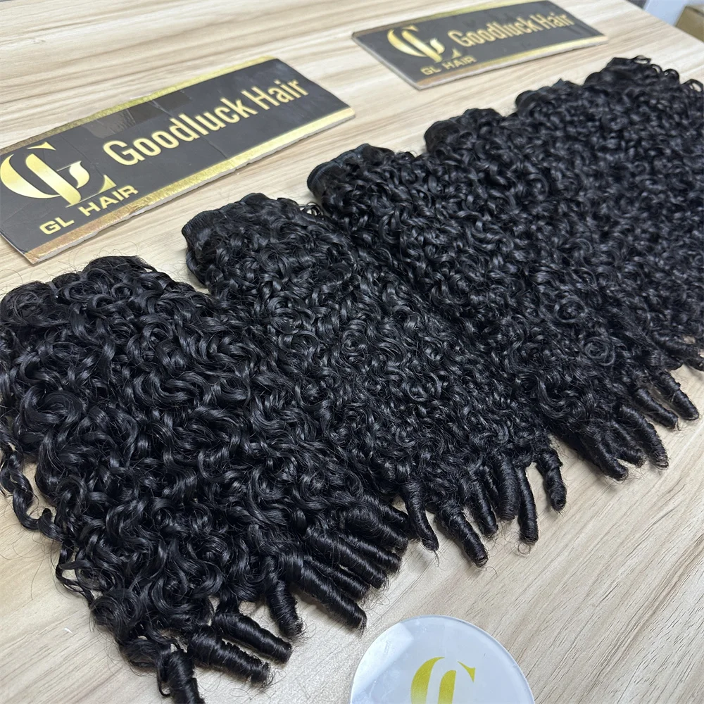 

Burmese Pixie Curly Raw Hair Bundles Virgin Human Hairs Burmese Vietnamese Raw Human Hair Extensions Wholesale For Full Head