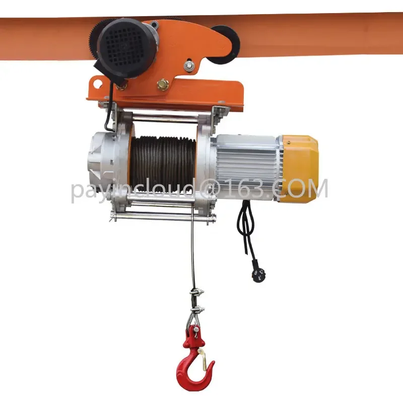 Multifunctional One-Piece Electric Elevator 220V Hoister 1 Ton Electric Hoist 380V Household Motor Belt Sports Car