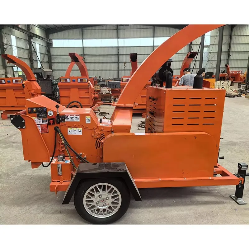 Customized Best Selling Chipper Tree Branch Wood Pallet Sawdust Crusher Firewood Processor Small Wood Chipper Shredder Wood Chip