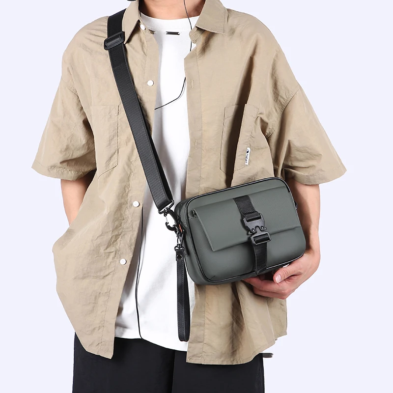 

Men's fashionable new nylon cloth shoulder crossbody bag bolsos para hombre сумка через плечо sacoches hommes shoulder bags