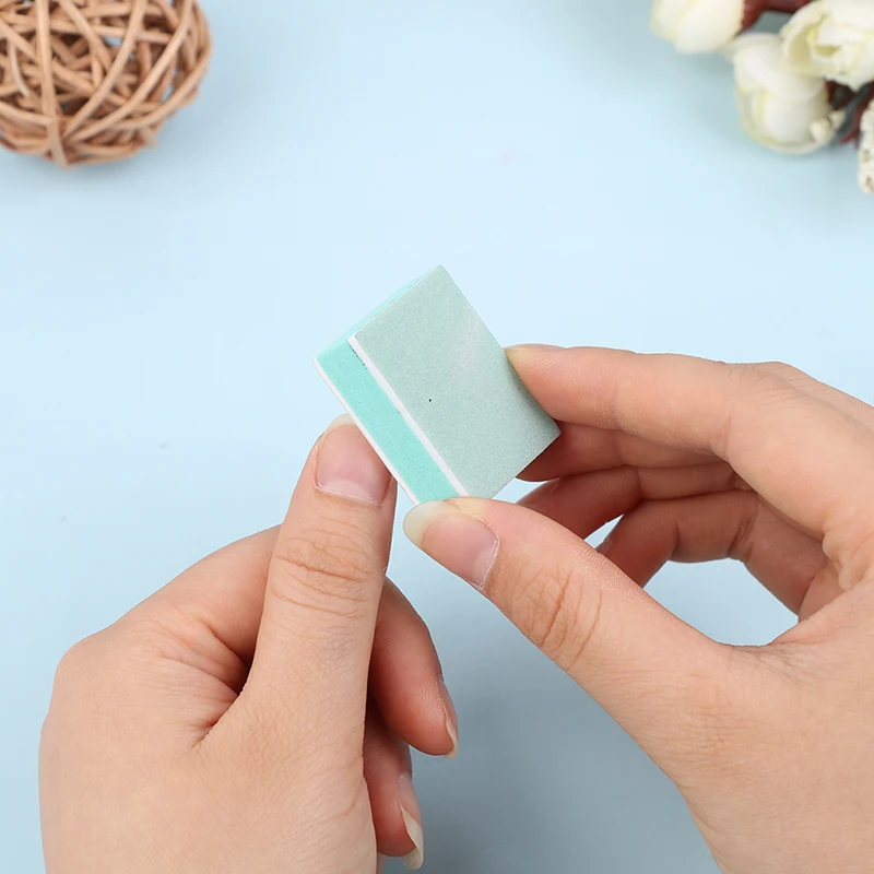 50 Uds bloque amortiguador de uñas grano arte de uñas lijado esmalte UV Gel limas pulidoras brillantes