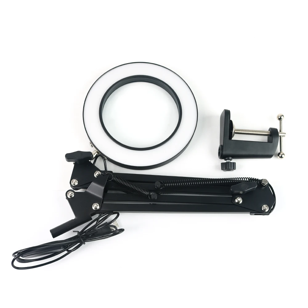 

Лампа-лупа настольная с 30-кратным увеличением, поворотным кронштейном, LED-подсветкой, регулируемая, для стоматологических и лабораторных работ