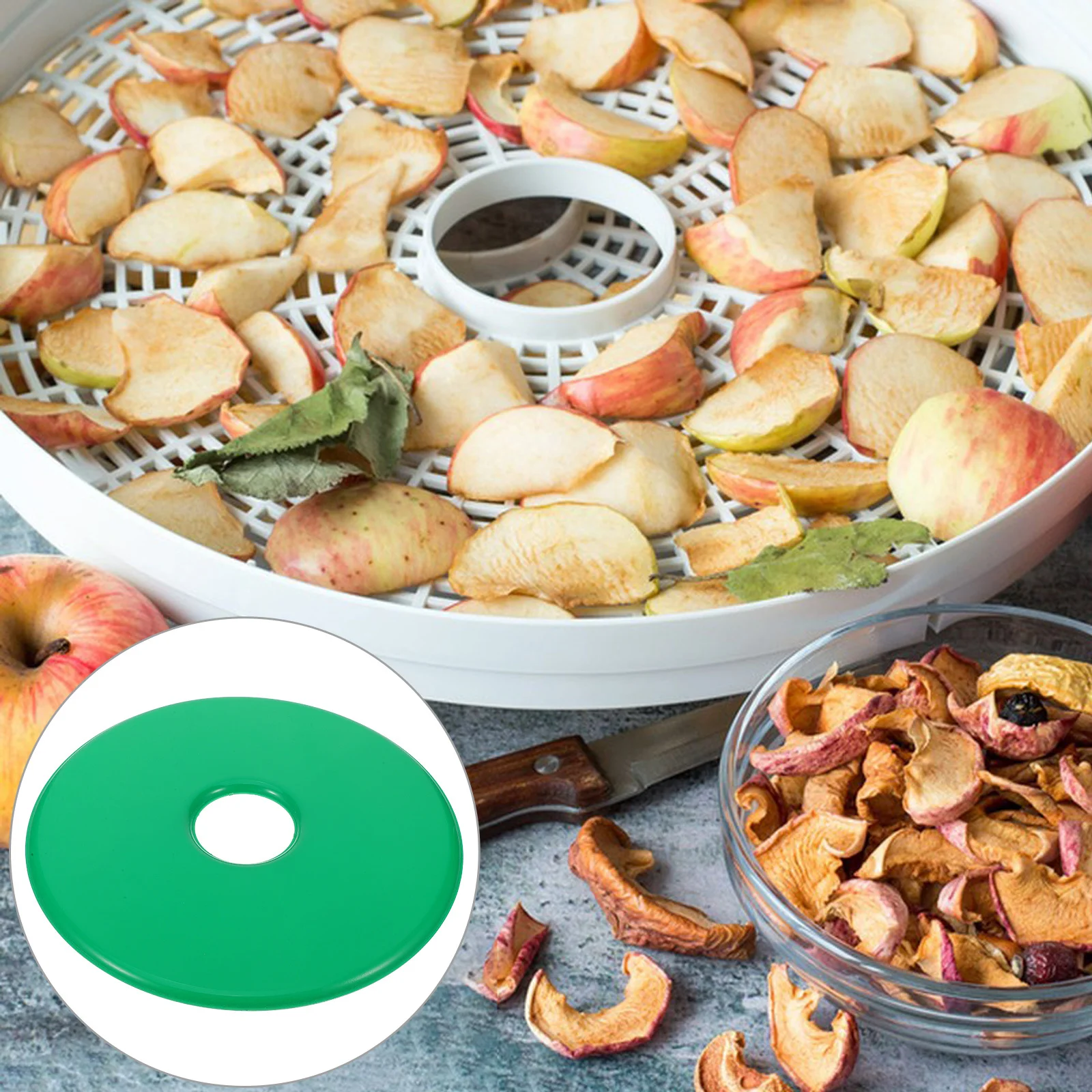 

Plastic Dehydrator Sheets Large Round Non-Stick Fruit Dryer Mats Food Dryer Liners Drier Tray Round Plastic Dehydrator Sheets