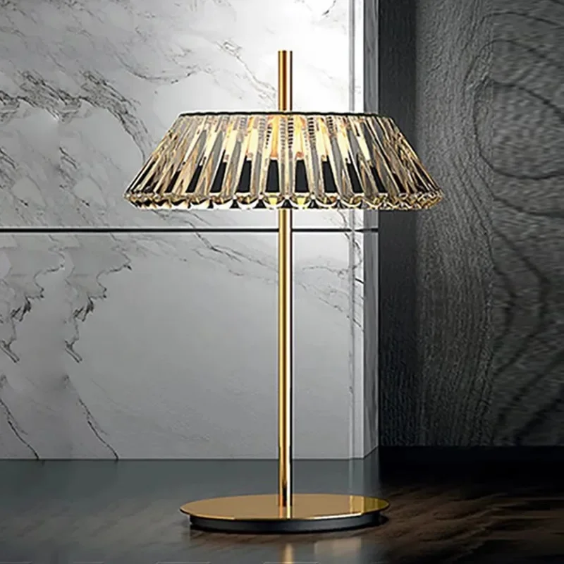 Modern light luxury living room bedroom table lamp Nordic simple creative decorative mushroom bedside table lamp