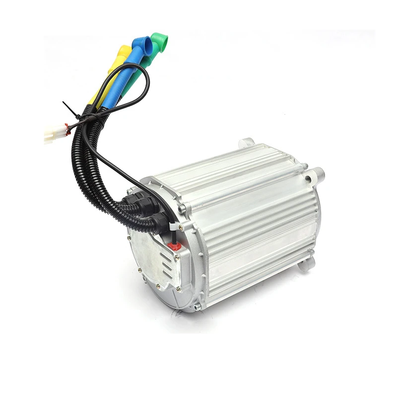 Motor listrik kendaraan empat roda, DC tanpa sikat motor 64V/72V kecepatan tinggi magnet permanen kecepatan tinggi
