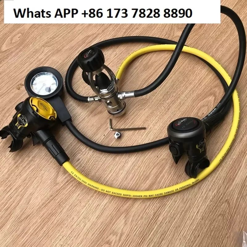 Respiratory Regulator for Single Table Two-Stage Head Spare Respirator for Three Table Full Set Scuba Equipment