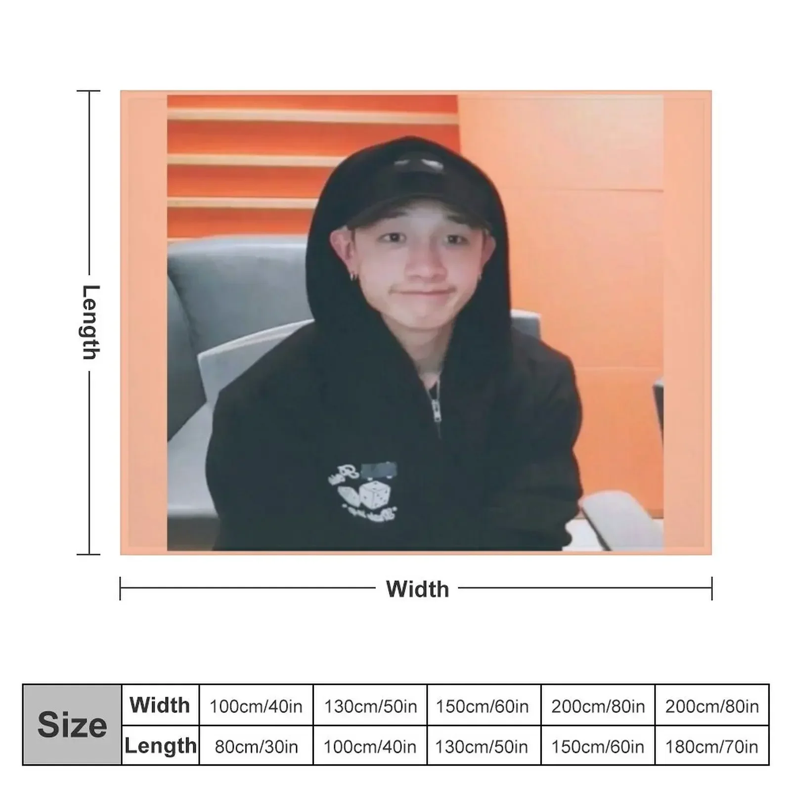 Bang Chan cute meme Throw Blanket Luxury Thicken Tourist Blankets